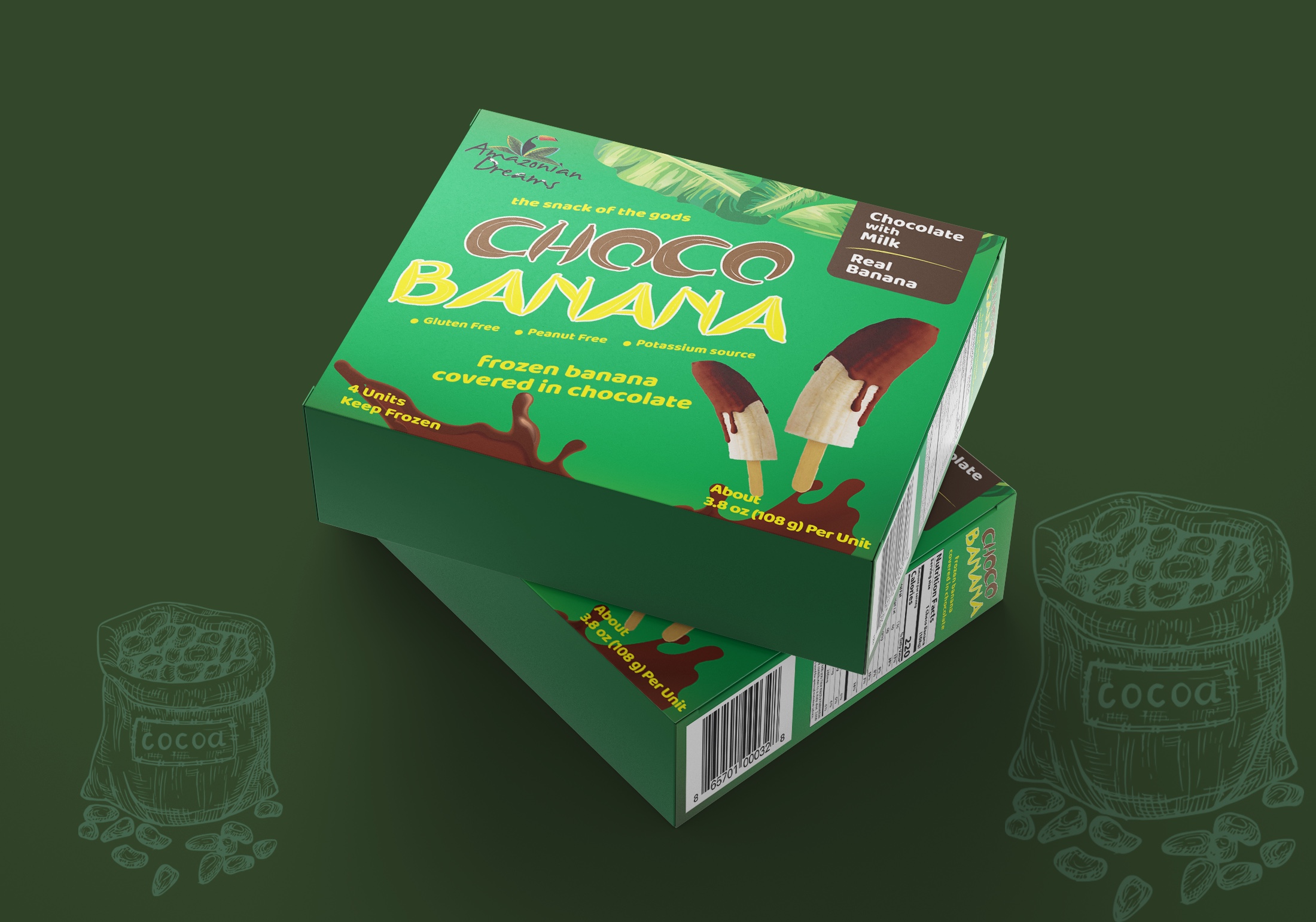 Diseño de caja Chocobana