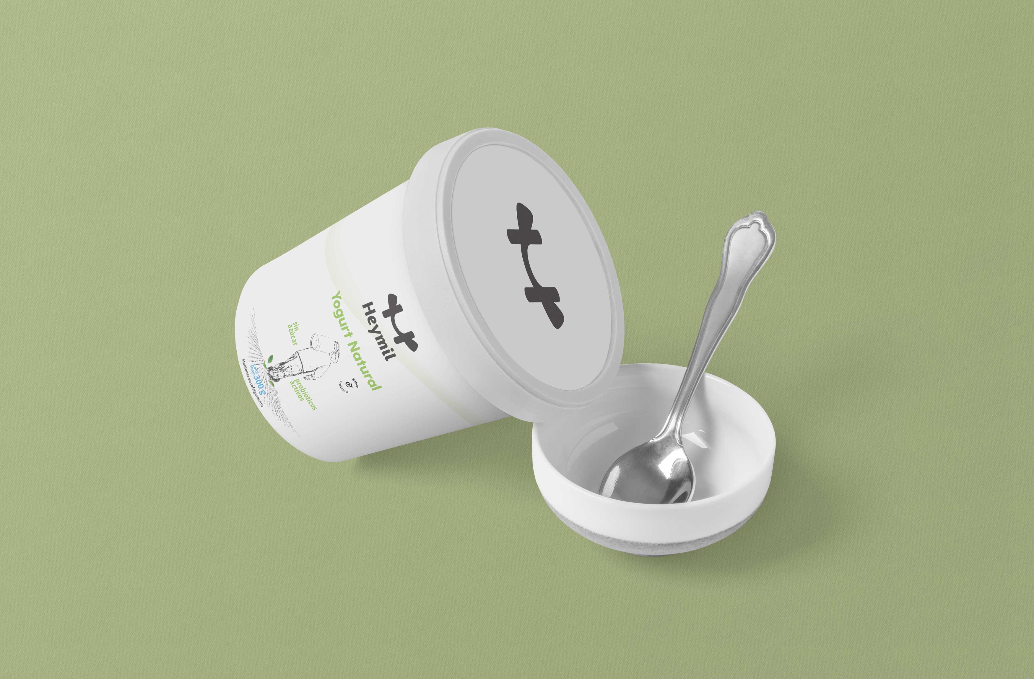 Label designs - Yogurt Natural - Packaging - Soluciones de Firstrein